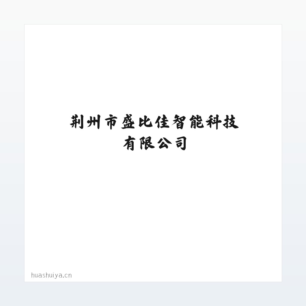 荆州市盛比佳智能科技有限公司 方图