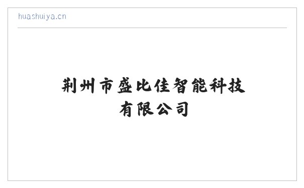 荆州市盛比佳智能科技有限公司 缩略图